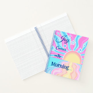 Carnet Pastel Ocean Sunrise : La joie vient le matin