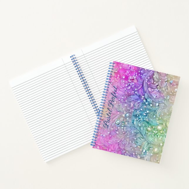 Carnet Pastel personnalisé Parfait (Intérieur)