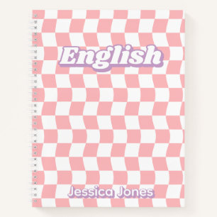 Carnet Pastel Pink Chancelier Anglais