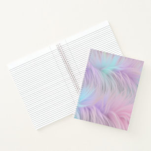 Carnet Pastel Rainbow Fur