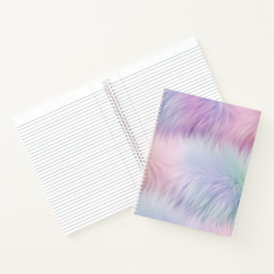 Carnet Pastel Rainbow Fur