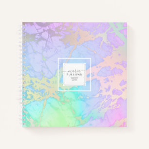 Carnet Pastel Rainbow Islands Abstrait ID798
