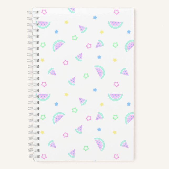 Carnet Pastèque pastel (Recto)