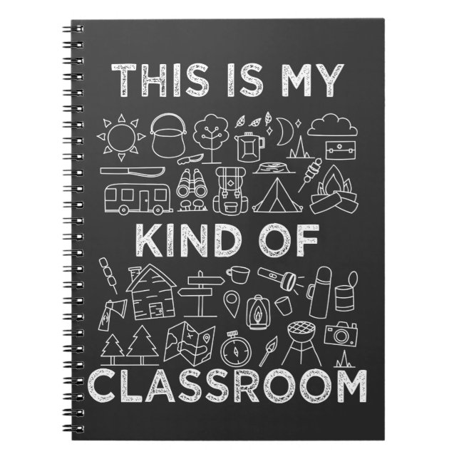 Carnet Pathfinders Camping Extérieur Scout Leader Classe (Devant)