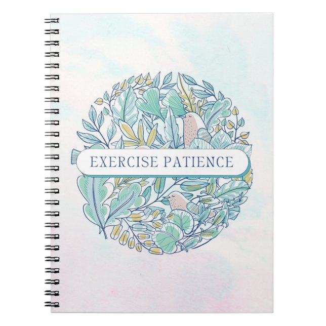Carnet Patience de l'exercice | Convention régionale de 2 (Devant)