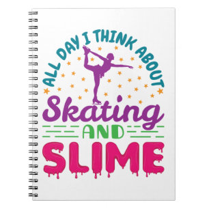 Carnet Patinage sur glace et patinage artistique mince
