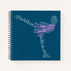 Carnet Patineur artistique Addison Ice Skater