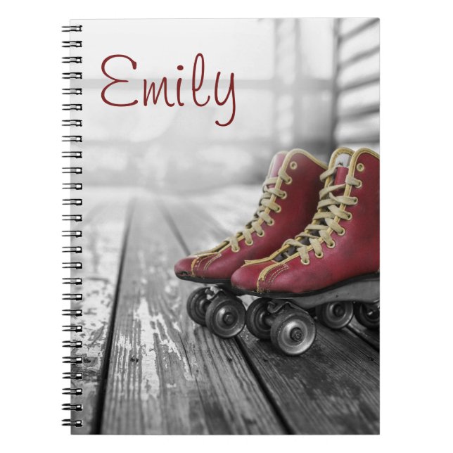 Carnet Patins à rouleaux Vintages (Devant)