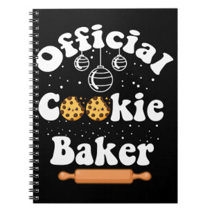 Carnet Pâtissier officiel amateur de biscuits de Noël