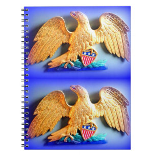 carnet patriotique d'aigles d'or