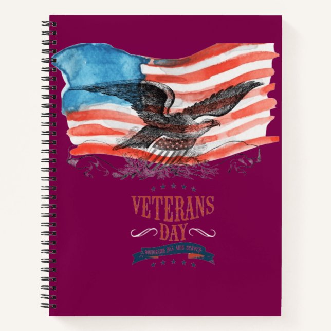 Carnet Patriots remembered wine color (Devant)