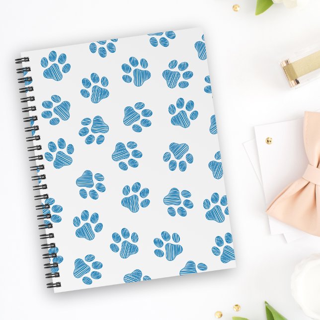 Carnet Patrouilles de Doodle, Paws de Chien, Paws Bleus (Créateur téléchargé)