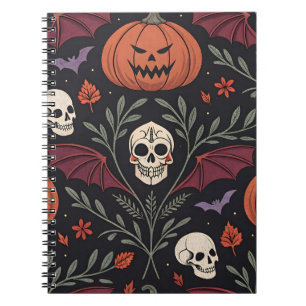 Carnet Pattern d'Halloween