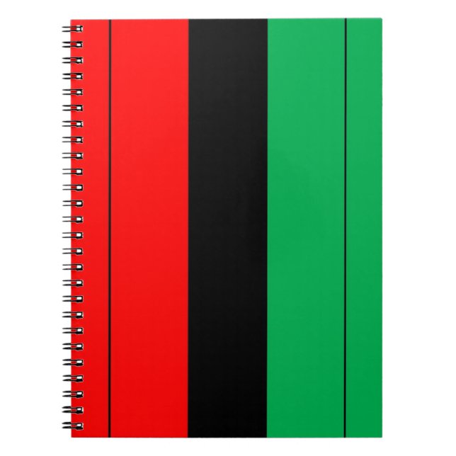 Carnet Patterns de Kwanzaa Colors (Devant)