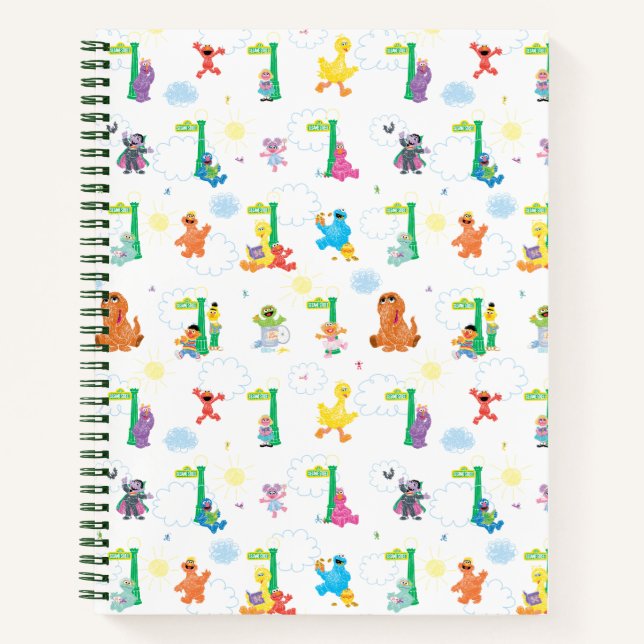 Carnet Patters de Sunny Day Sesame Street (Devant)