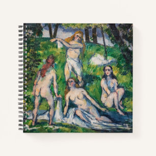 Carnet Paul Cezanne - Quatre baigneuses