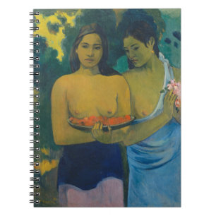 Carnet Paul Gauguin - Deux femmes tahitiennes