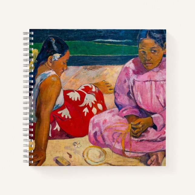 Carnet Paul Gauguin - Femmes tahitiennes sur la plage (Devant)
