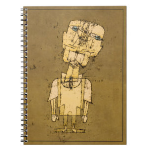 Carnet Paul Klee Fantôme d'un Génie Art Abstrait Vintage