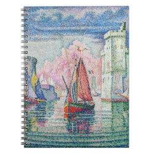 Carnet Paul Signac - Entrée du port de La Rochelle