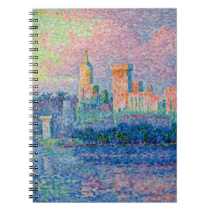 Carnet Paul Signac - Le Palais Pape, Avignon