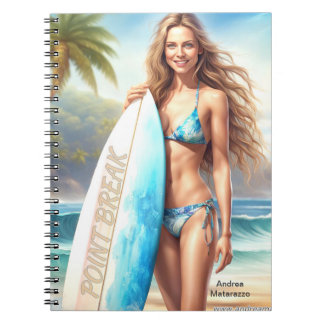 Carnet Pause du point d'action fille