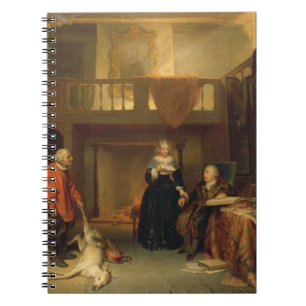 Carnet Payant le dîme (huile sur le panneau)