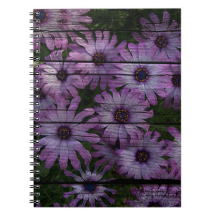 Carnet Pays occidental primitif Planche à grange pourpre 