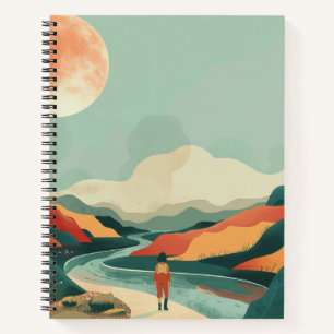 Carnet Paysage Abstrait de Boho (14)