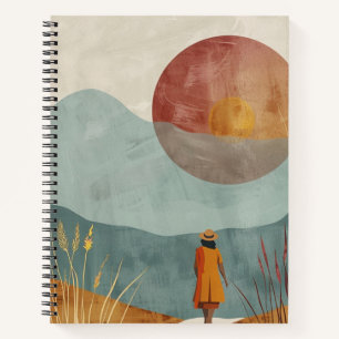 Carnet Paysage Abstrait de Boho (23)