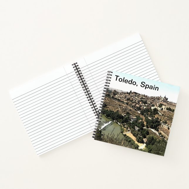 Carnet Paysage Art de Tolède, Espagne (Intérieur)