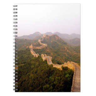 Carnet Paysage coloré à la Grande Muraille de Chine à