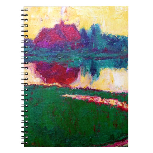 Carnet Paysage d'Emil Nolde avec la ferme (Devant)
