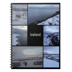 Carnet Paysage hivernal islandais