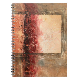 Carnet Paysage rouge abstrait