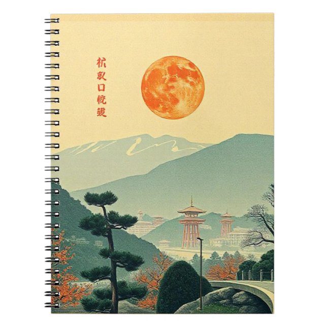 Carnet paysager japonais (Devant)