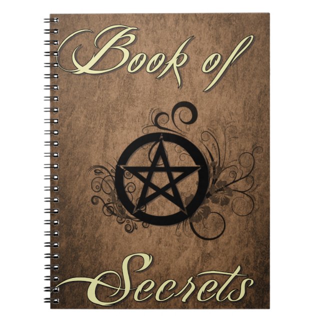 Carnet PC portable Book of Secrets (Devant)