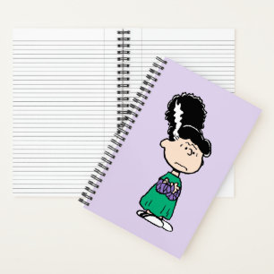 Carnet Peanuts Lucy Mariée de Frankenstein Halloween
