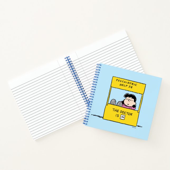 Carnet Peanuts | Lucy & the Doctor Is In (Intérieur)