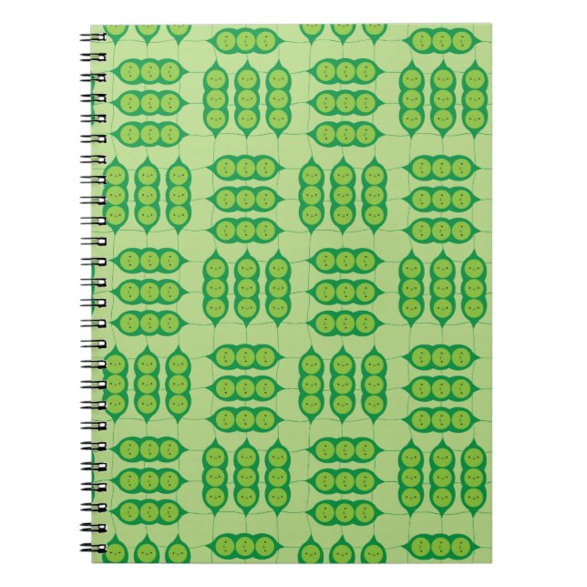 Carnet Peapods heureux (Devant)
