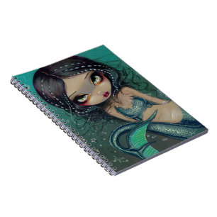 carnet "Pearl Swirl Mermaid"