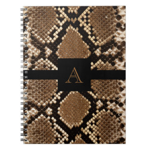 Carnet Peau de serpent