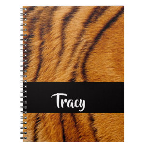 Carnet Peau tireur de nom personnalisé