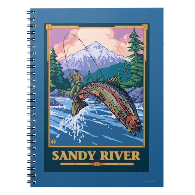 Carnet Pêche à la mouche - Sandy River, Oregon (Devant)