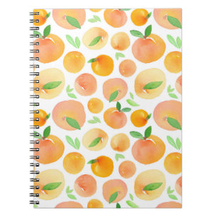 Carnet Pêche à l'aquarelle peinte à la main : sans soudur