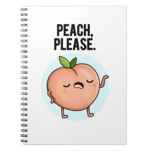Carnet Pêche s'il vous plaît Punition de fruit drôle