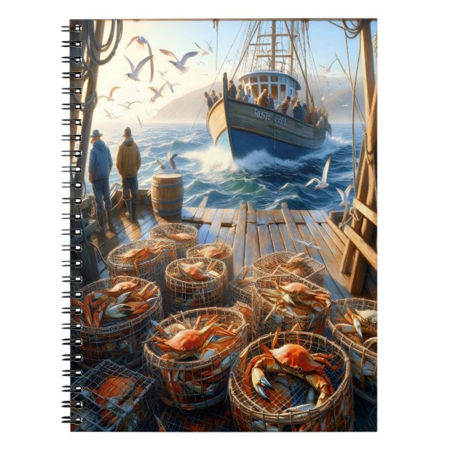 Carnet Pêcheurs à la Twilight ramassant des crabes (Devant)