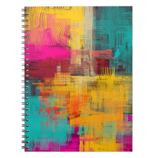 Carnet Peinture à l'huile Abstraite, arrière - plan expre
