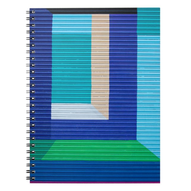 Carnet Peinture abstraite multicolore (Devant)