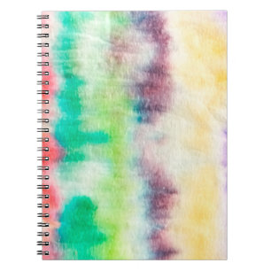 Carnet Peinture d'art noir sale. Motif de Shibori. Pincea